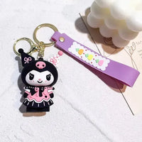 Kawaii Kuromi 3D Keychain