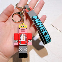 Minecraft Pixel Style Keychains