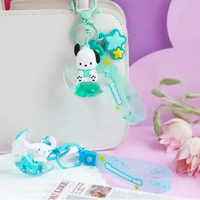 Sanliou Moonbeam Buddies Glitter Keychain