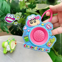 Shinchan Record & Announce Keychain