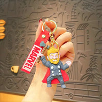 Classic Marvel Character 3D Keychain