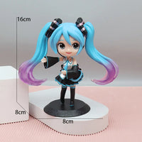 Hatsune Miku Desktop Cute Action Figure 16cm New Tokyo Series Kimono Anime Figurine Kawaii Girl Model Toy Giftible Toy - Bear Hugs