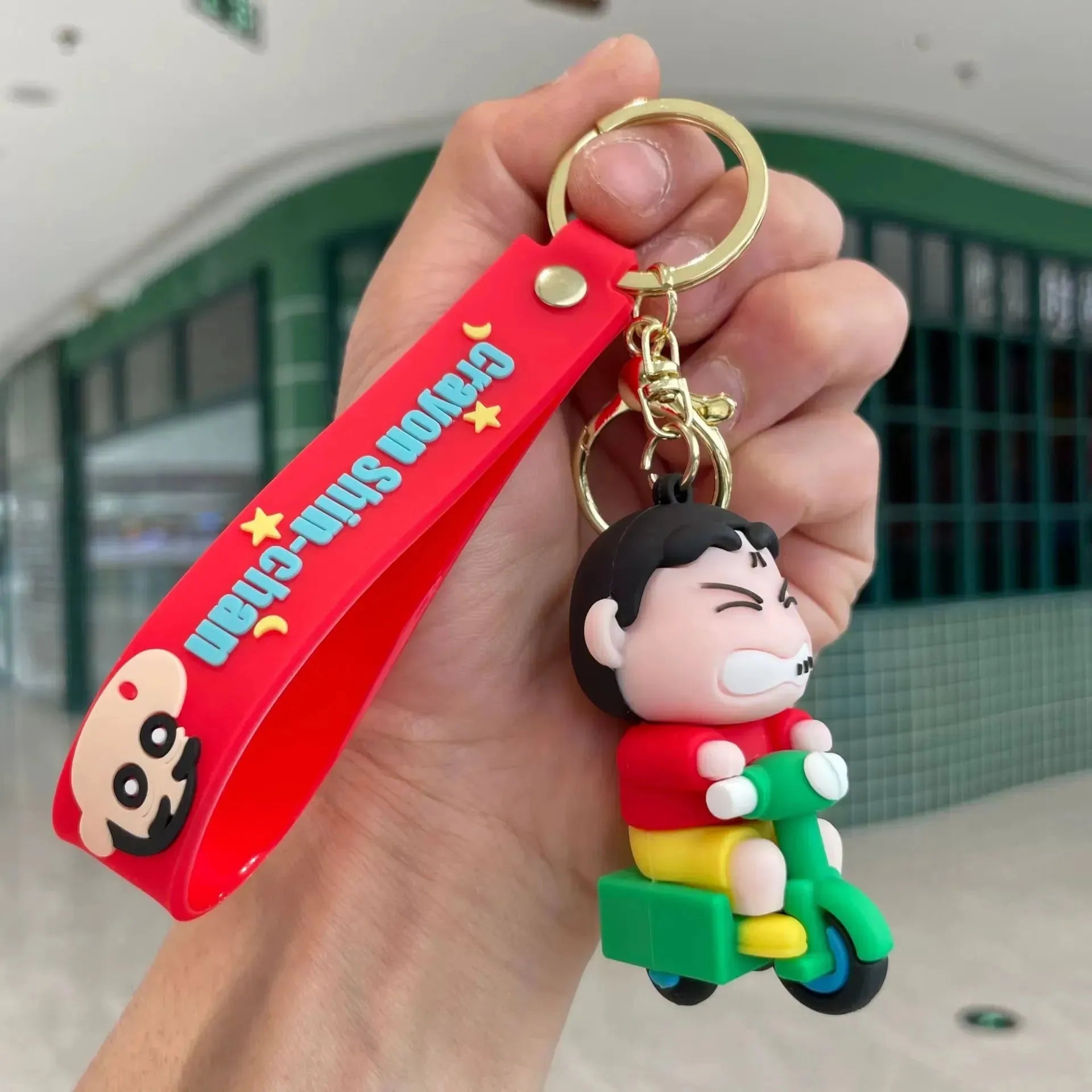 Crayon Shin-chan Action Style Keychain