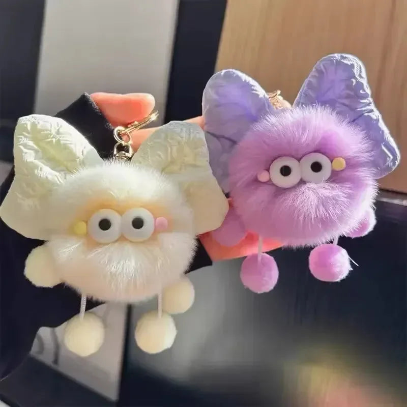 Big-Eyed Bowtie Buddy Keychain