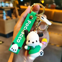 Pochacco Pup Pack 3D Keychain