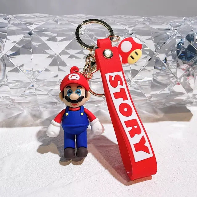 Charming Super Mario 3D Keychain