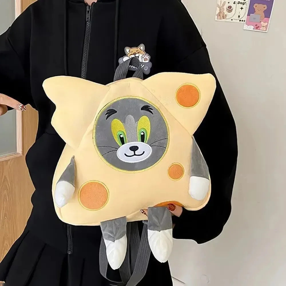 Tom & Jerry Cheese Shaped Backpack (35 cm)