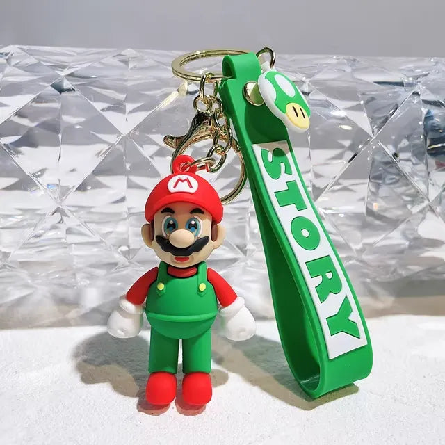 Charming Super Mario 3D Keychain