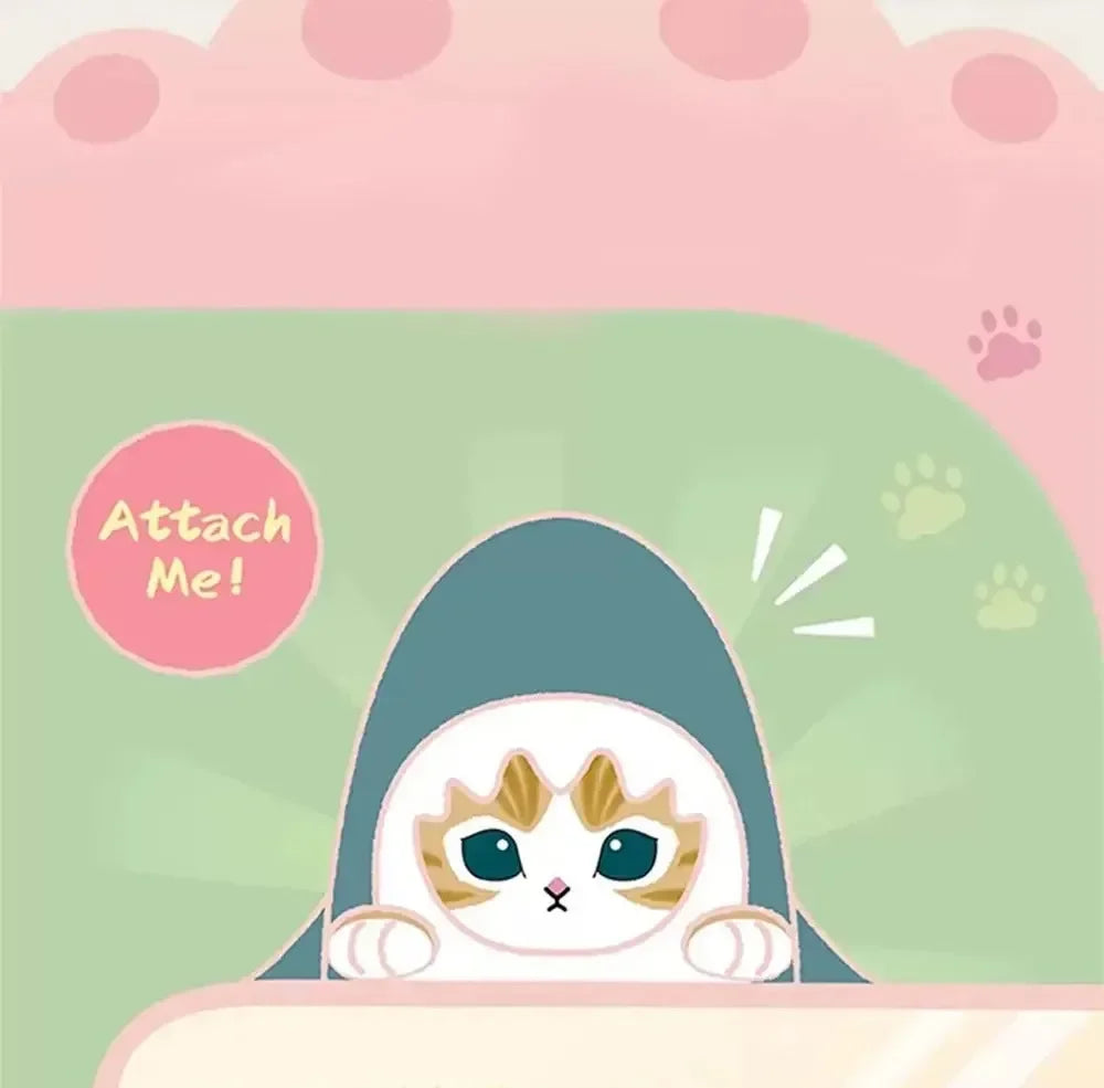 Mofusand Angel Cat Hippers Blind Box