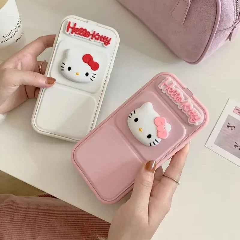 3D Hello Kitty Folding Stand Phone Case (For iPhones)