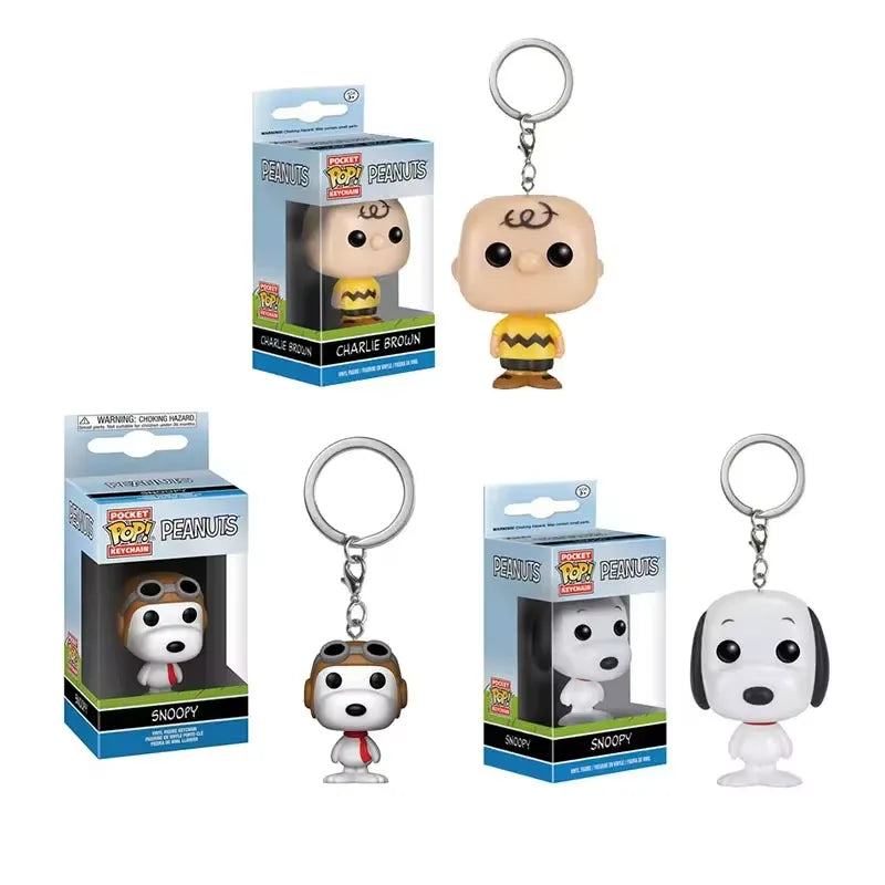 Pocket Pop Peanuts Character Keychain