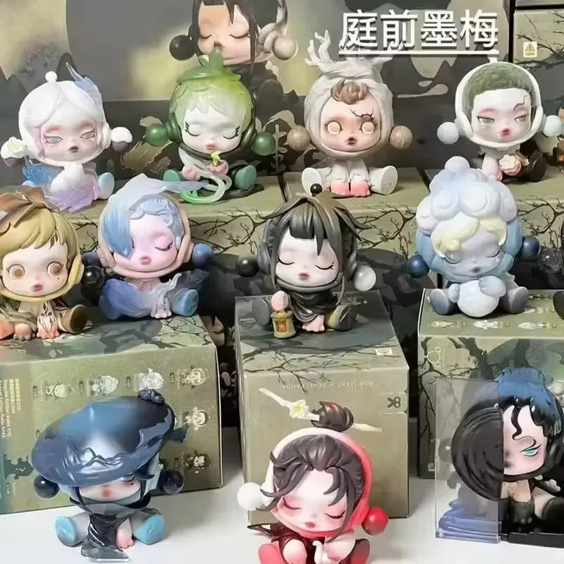 SKULLPANDA Ink Plum Blossom Series Blind Box