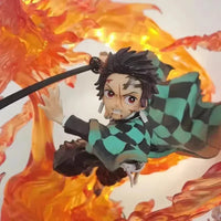 Demon Slayer Tanjiro Kamado Fighting Action Figure (30 cm)