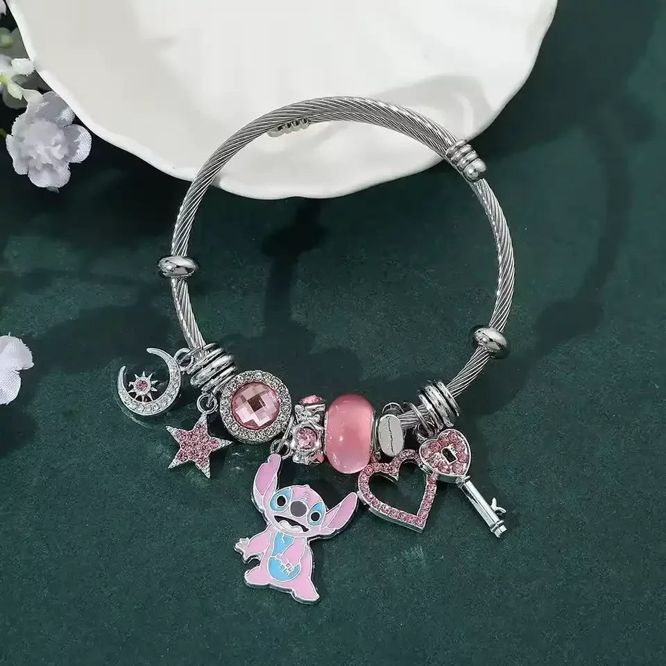 Cosmic Alien Intergalactic Charm Bracelet