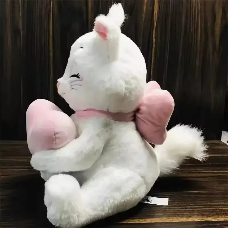 Marie Cat Heart Plush Doll (35 cm)