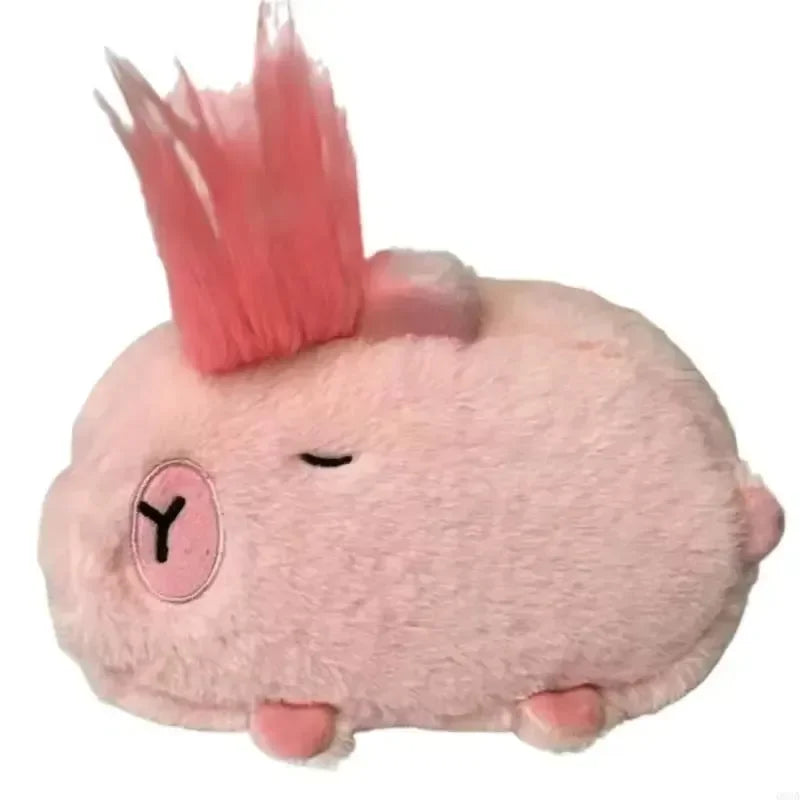 Rockstar Capybara Plush Pencil Pouch