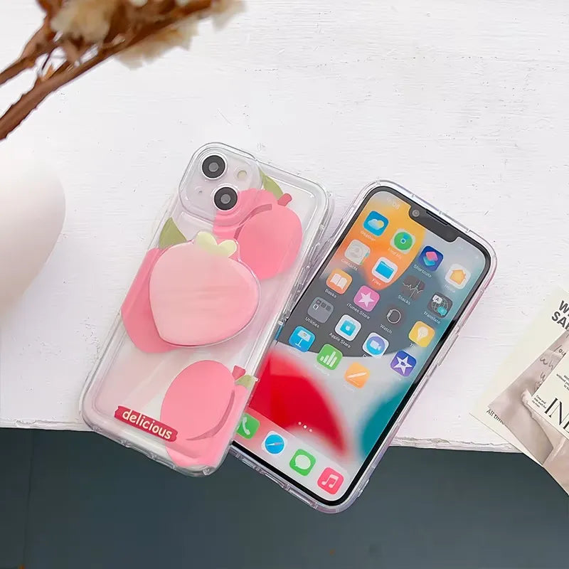 Cherry Peach Phone Case (For Samsung)