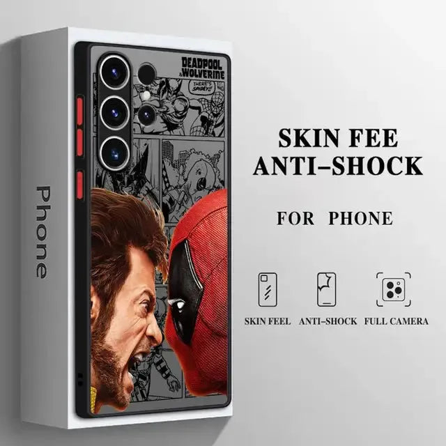 Marvel Deadpool & Wolverine Matte Phone Case (For Samsung)