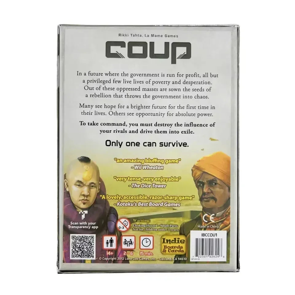 Coup Board Game