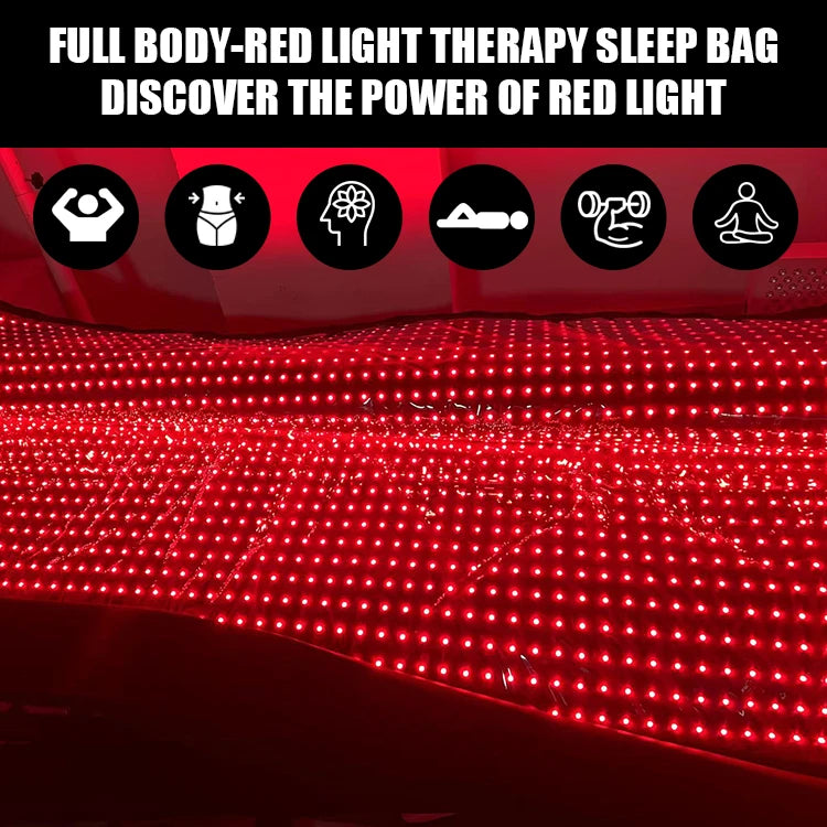 Full Body Red Light Therapy Sleep Bag