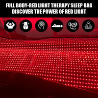 Full Body Red Light Therapy Sleep Bag