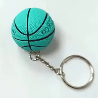 Court Tiff Luxe Basketball Keychain
