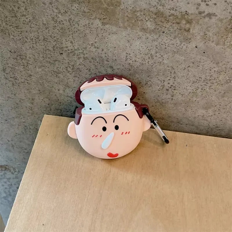 Shinchan Long Nose Case (For Airpods)