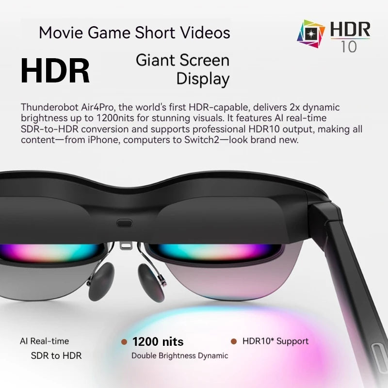 Rayneo Air 4 Pro 3G AR Glasses - Bear Hugs