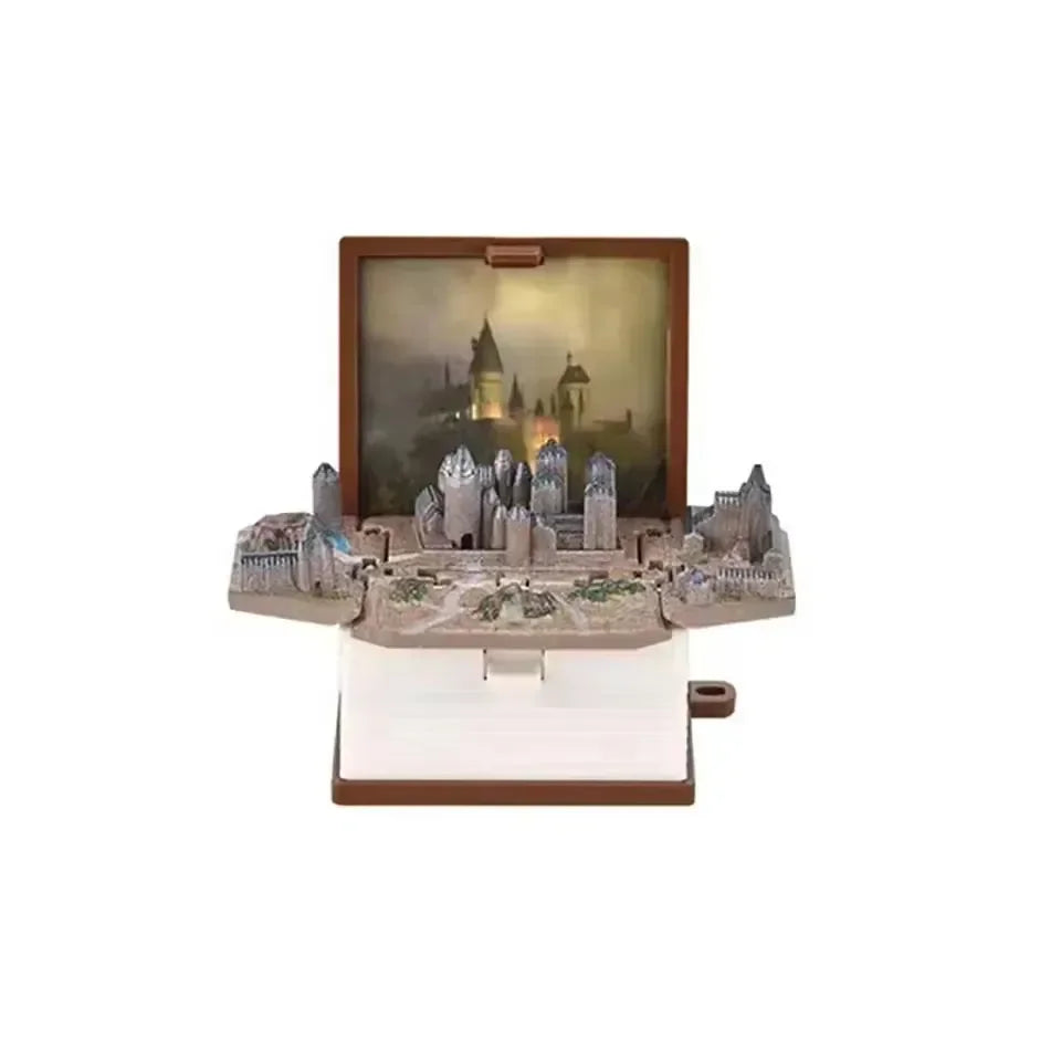 Hogwarts Castle Folding Book Keychain