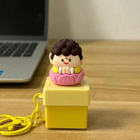 Zen Click Buddha Sound & Light Keychain