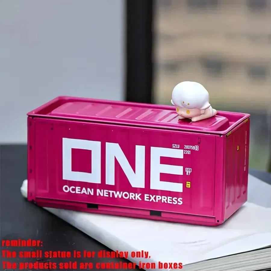 Shipping Container Desktop Storage Box