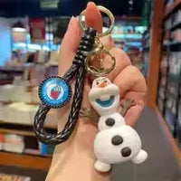 Frozen Friends 3D Silicone Keychain