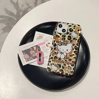 Sanrio Leopard Print Phone Case (For iPhones)