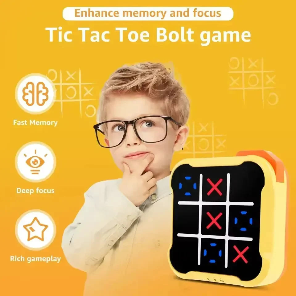 Retro Electronic Tic-Tac-Toe