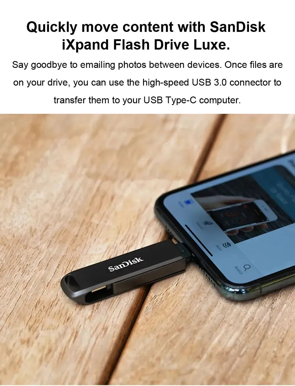 SanDisk iXpand iPhone Flash Drive