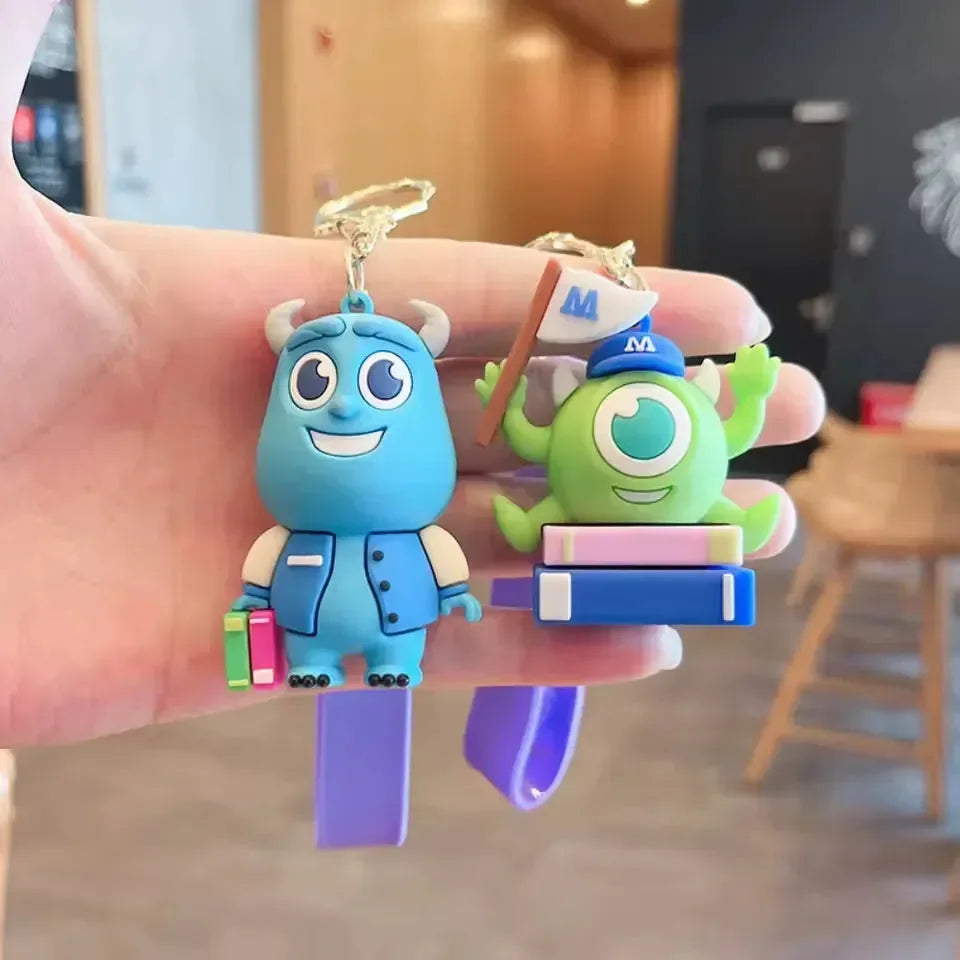 Scream Team Monsters Inc. Keychain