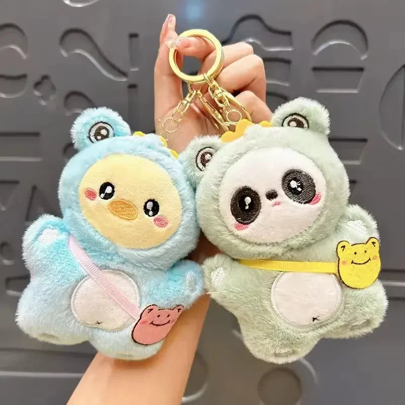 Wild Wonders Animal Plush Keychain