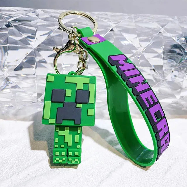 Minecraft Pixel Style Keychains