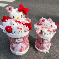 Sanrio Hello Kitty Gingham Plush Bouquet