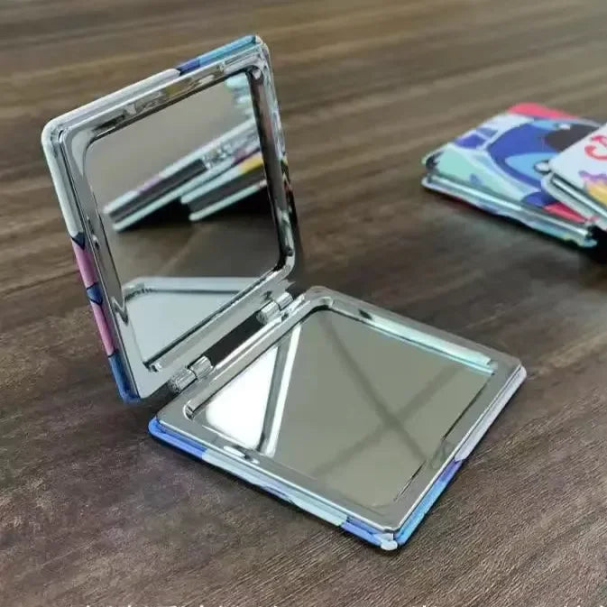 Cute Pooh & Piglet Pocket Mirror