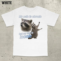 Chronic But Iconic Funny Phrase T-shirt