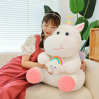 Cute Plump Unicorn Plush