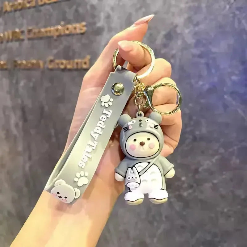 Teddy Tales Lena Bear Keychain