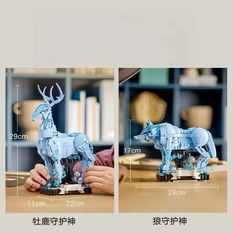 Harry Potter Patronus Building Block Set