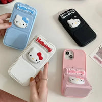 3D Hello Kitty Folding Stand Phone Case (For iPhones)