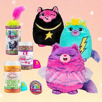 Misfittens Get Meowt Cat Surprise Plush Toy - Bear Hugs