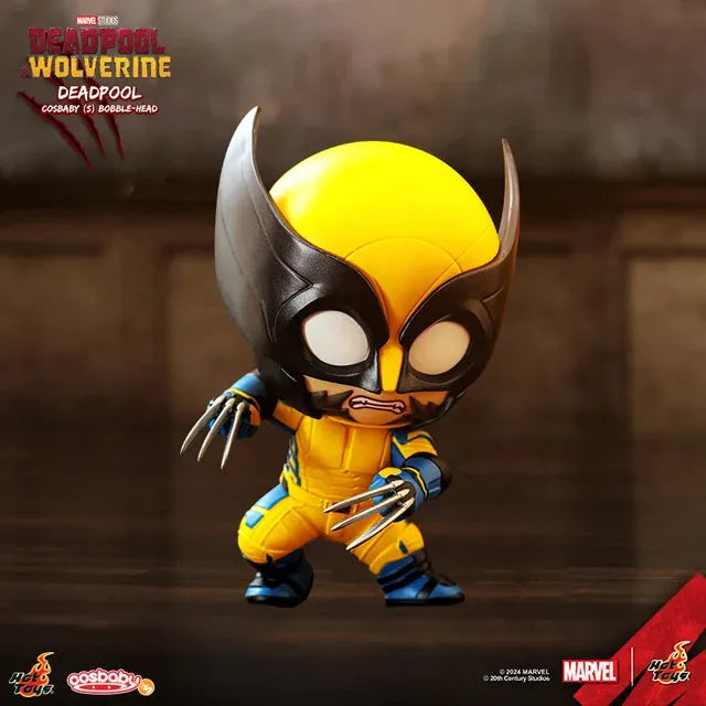 Deadpool vs Wolverine COSBI BobbleHead Figures