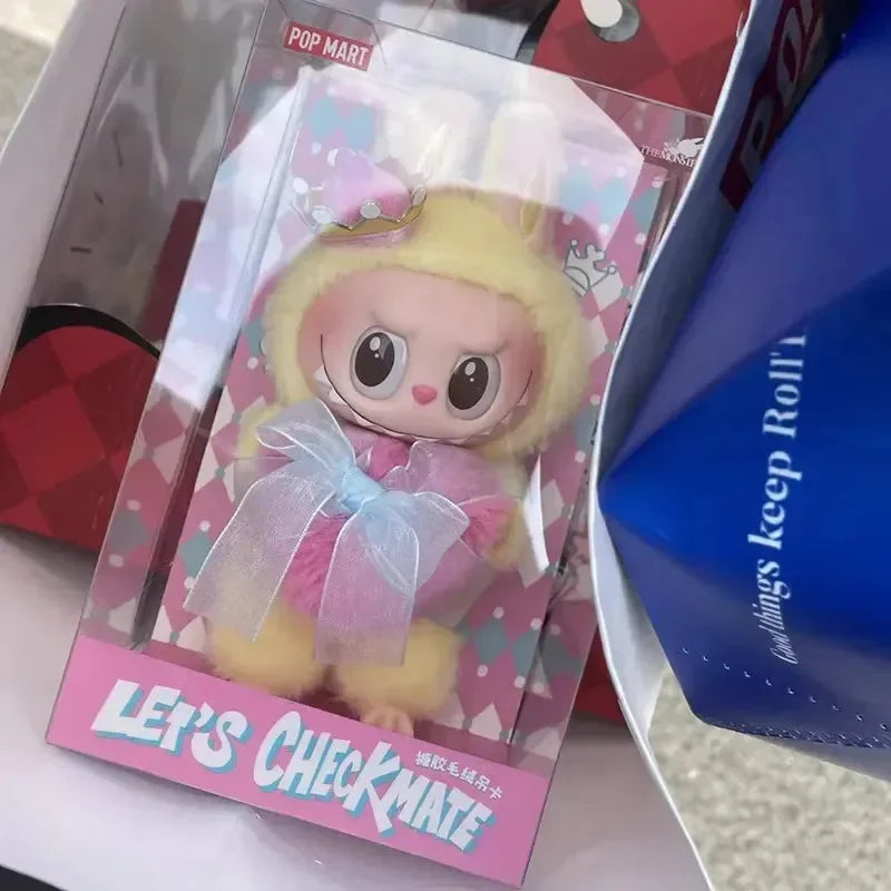 Labubu Let's Checkmate Plush Pendant