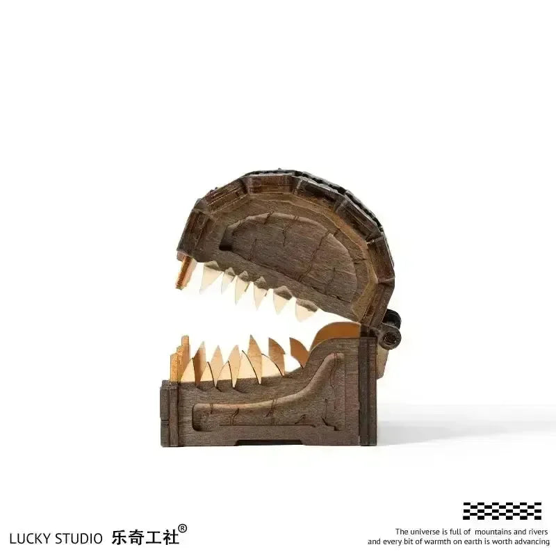 Mimic's Maw Wooden Storage Chest