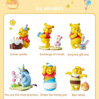 MINISO Pooh Bea Old Friends Party Theme Blind Box